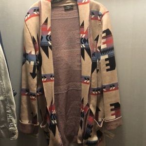 Vici southwestern cardigan sweater